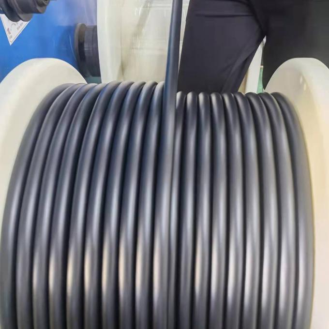 High Temperature 35mm² Silicone Cable with fiberglass braided shield for thermocouple extension applications