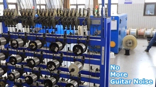 كابل جيتار منخفض الضوضاء 10FT 30FT أسود مضفر