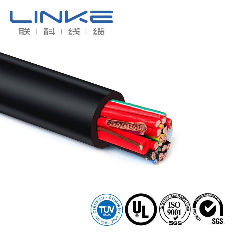 تم اعتماد TUV H07bz5-F 3G1.5mm sup2 2X0.5mm sup2 كابل شحن AC EV مع قلب النحاس
