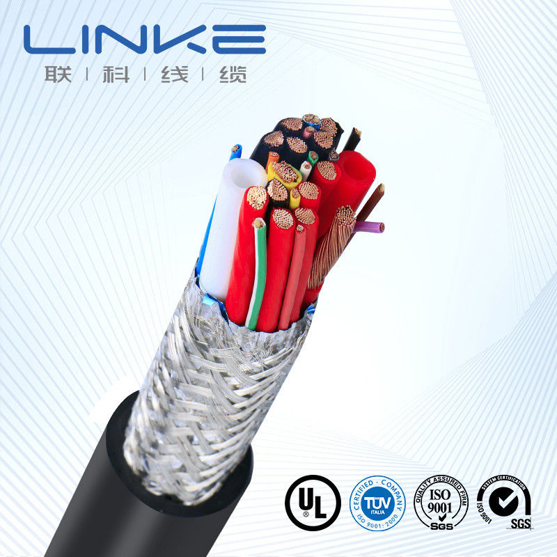 كابلات السيارات الكهربائية المعتمدة من قبل CE-TUV 300-600V الجهد المسموح به للكفاءة كابلات السيارات الجديدة للطاقة