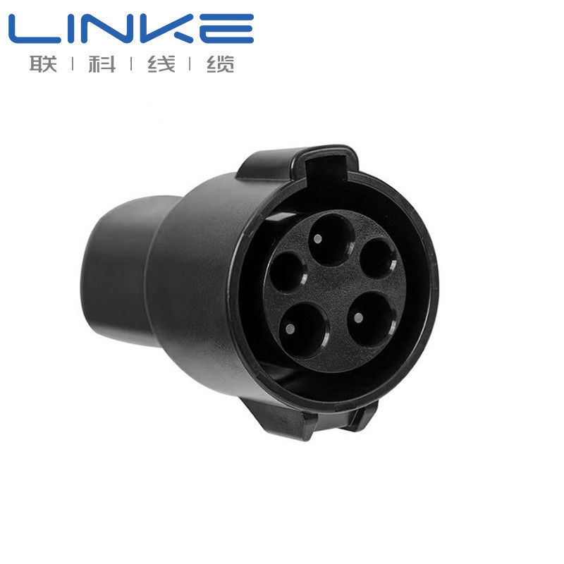 كابل شاحن سيارة كهربائية بتصنيف تيار 32 أمبير ودرجة حماية IP65 وغلاف سيليكون للمركبات الكهربائية