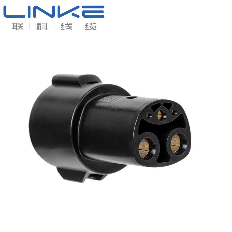 كابل شاحن سيارة كهربائية بتصنيف تيار 32 أمبير ودرجة حماية IP65 وغلاف سيليكون للمركبات الكهربائية