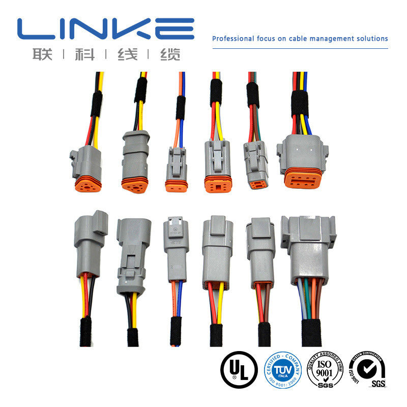 موصل ناري النحاس UL 62 32A 5p 2c*10AWG 1c*10AWG 3c*18AWG كابل شحن EV LK-EV100