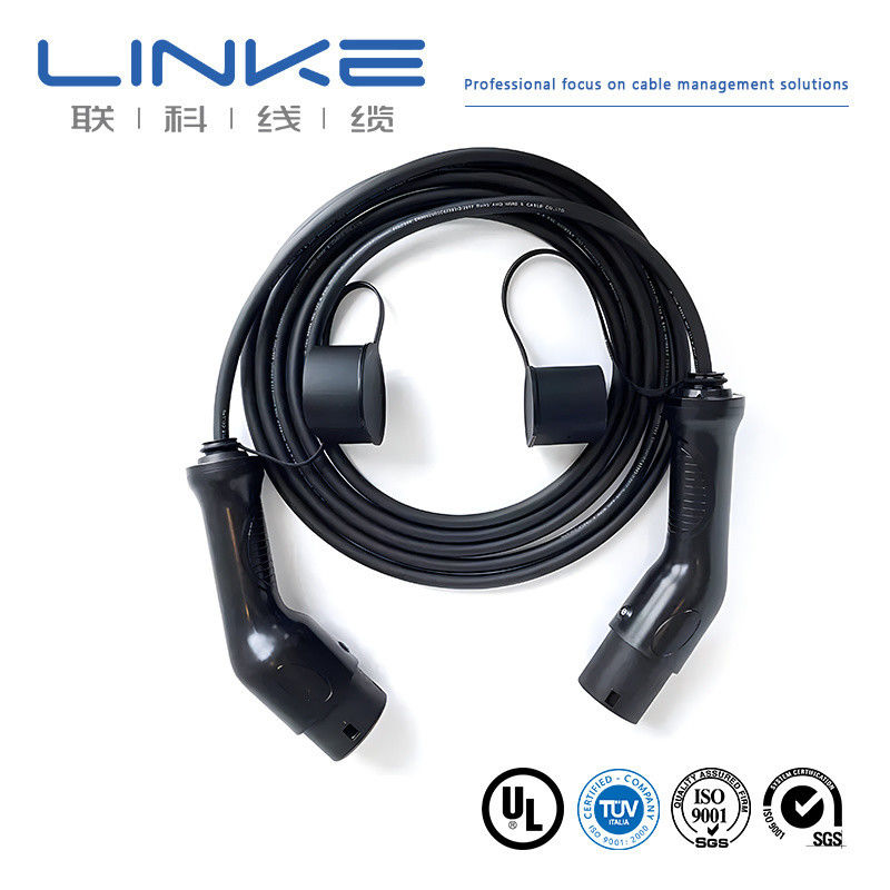 كابل شهادة UL 62 32A 5p 2c*10AWG 1c*10AWG 3c*18AWG كابل شحن EV هيكل 3034/0.20