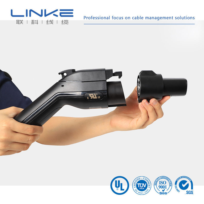 كابل شاحن سيارة كهربائية 32 أمبير 7 كيلو واط 16 أمبير، كابل شحن سيارة كهربائية بغلاف TPE وطول قابل للتخصيص