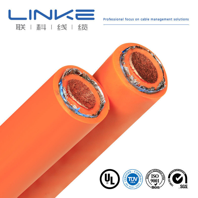 تخصيص XLPE3 Core 6 sup2 كابل شحن لشحن كومة سلك في تحت الأرض EV كابل شحن كومة