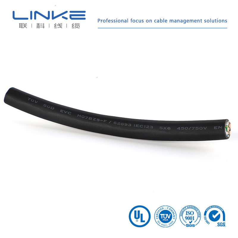 كابل شحن الكهرباء الكهربائية القابل للتخصيص مع 600V ~ 1000V الجهد المسموح به للتطبيق تحت الأرض