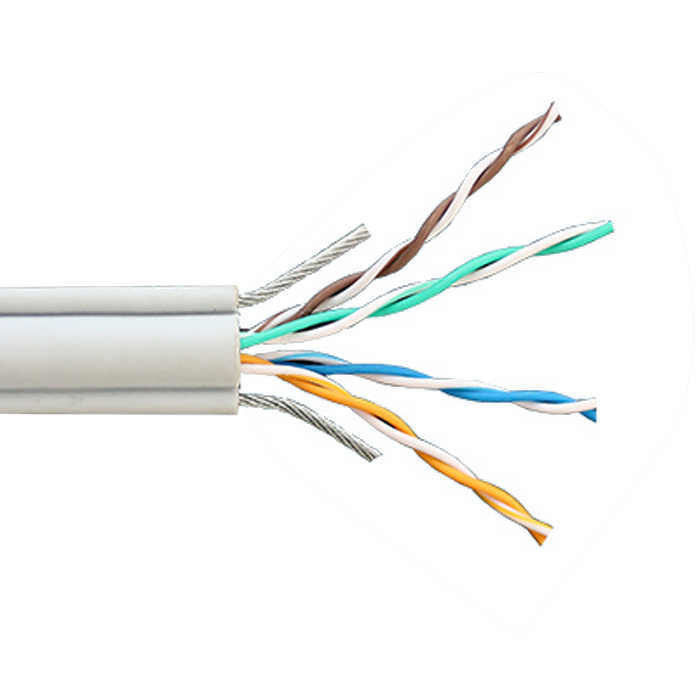 كابل رفع مصعد كهربائي لـ PVC المرن مع ربط كابل رافعة مقاوم للأشعة فوق البنفسجية سلك تصنيف مرن مستمر