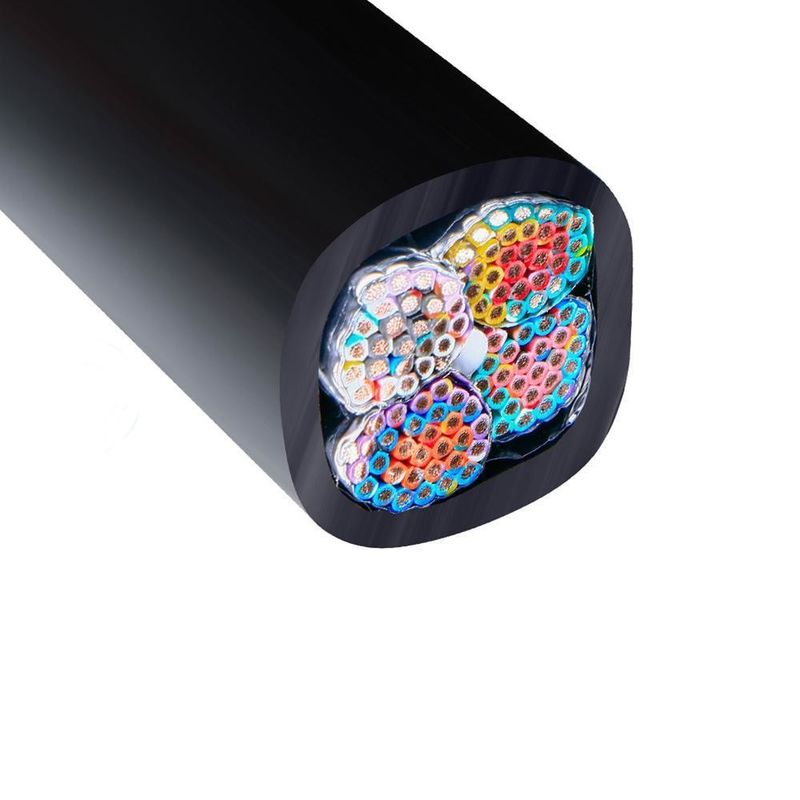 كابل كهربائي للسيارات من النحاس المعدل 300V 110core للأسلاك الداخلية والخارجية للسيارات UL2464