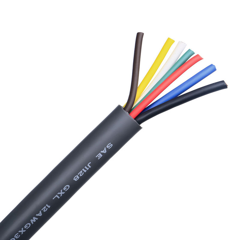 موصل النحاس ناعمة عالية الجهد المنخفض السيارات الأسلاك PVC عازلة كابل علبة سلك مرن