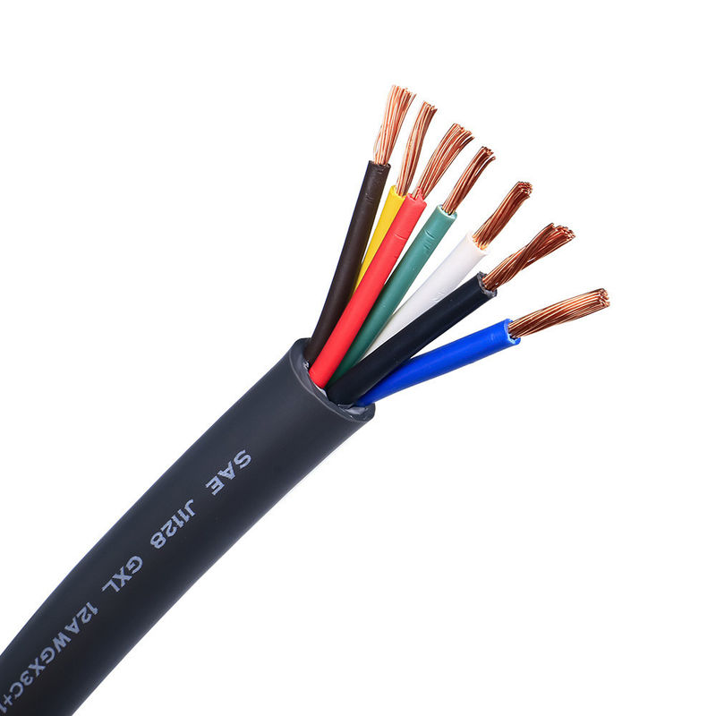 موصل النحاس ناعمة عالية الجهد المنخفض السيارات الأسلاك PVC عازلة كابل علبة سلك مرن