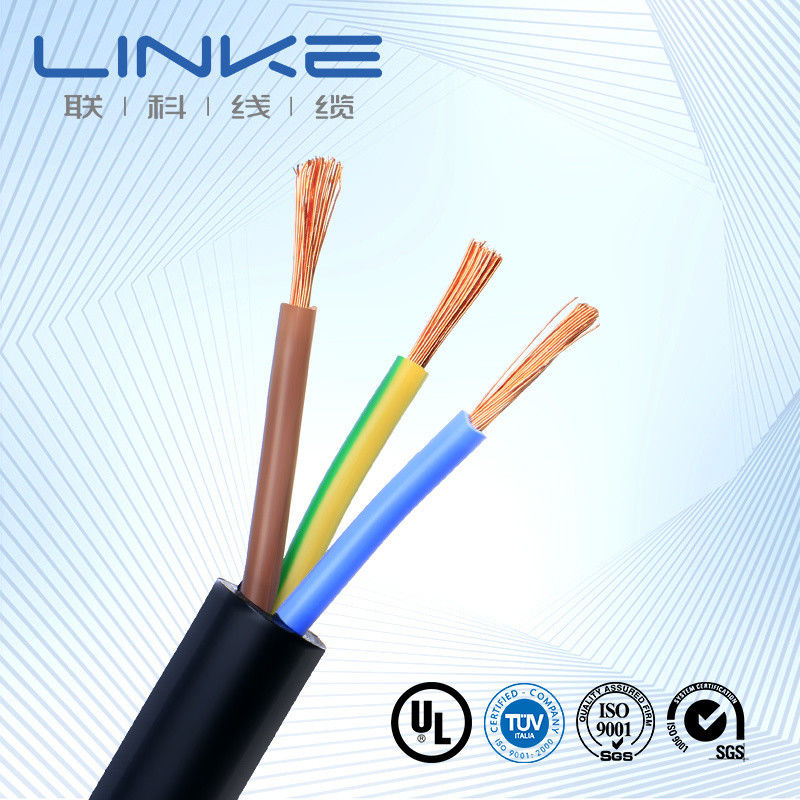 RS PRO 3 Core x 0.75sqmm ((فئة 5 PCW) ، معزول من PVC ، مغطى بالPVC ، 300/300V ، H03VV-F.
