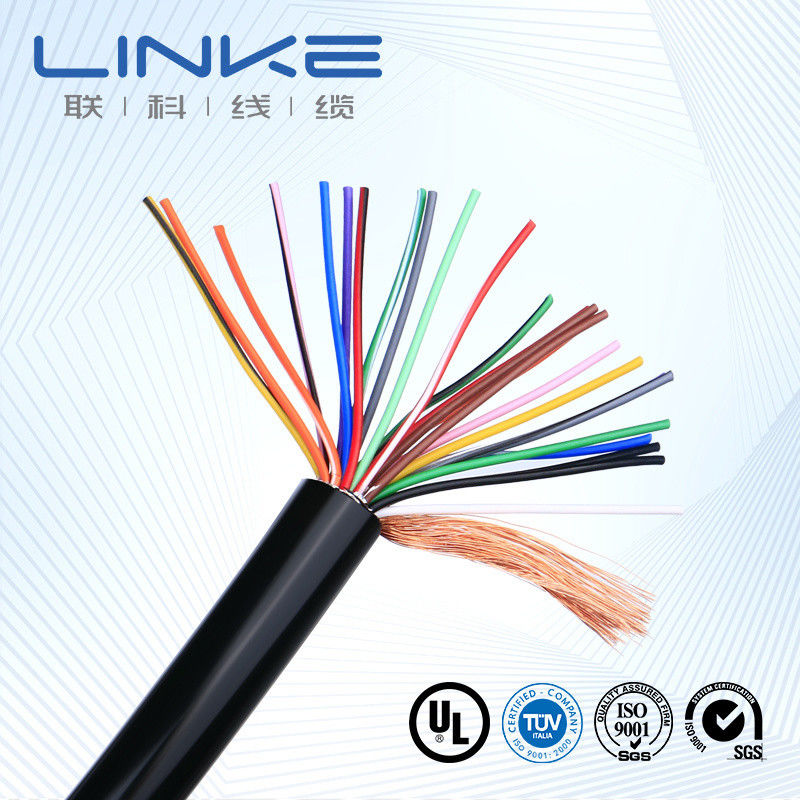 كابل التحكم في الموصلات النحاسية المغطاة بـ TPU لنقل الطاقة الصناعية مع نطاق درجة حرارة واسع