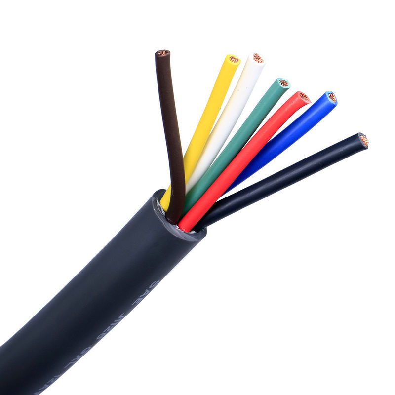 26AWG UL2733 كابل الروبوتات الكابلات الكهربائية النحاسية الرقيقة من PVC للتدفئة والتطبيقات تحت الأرض
