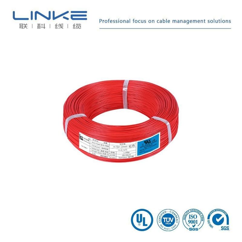 سلك مقاوم للحرارة سلك نحاس مضاد للحريق 300V 150c UL1591 24AWG سلك محرك السيارات