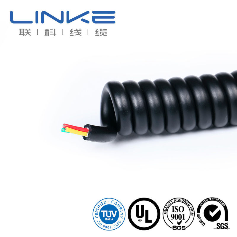 10-30AWG حرارة عالية PVC عازلة UL1015 كابل الأجهزة للنحاس / الموصل النحاسي المحفوظ