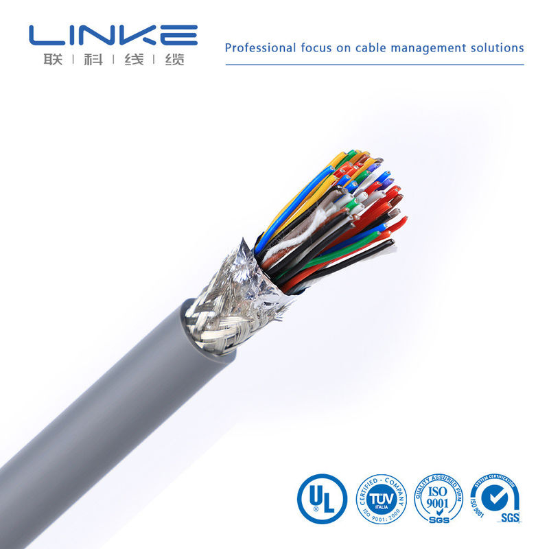 كابل طاقة متعدد النوى UL2464 مع موصل نحاسي مكسو بالقصدير 22 AWG وغلاف PVC