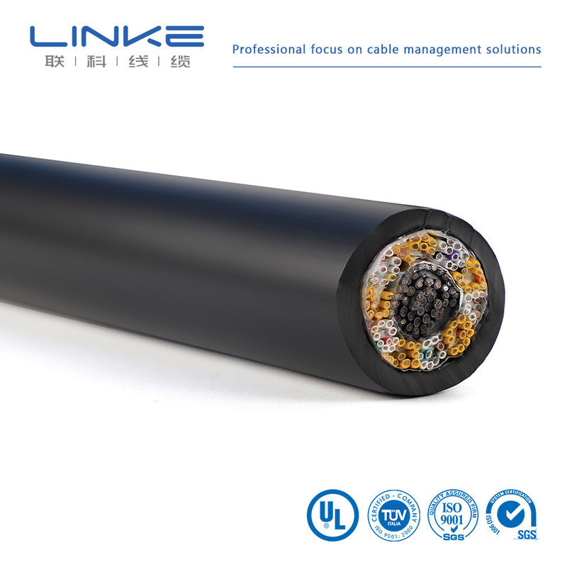 UL 2464 160 النواة 20AWG كابل لأجهزة تصنيع الخشب السترة المقاومة للزيت كابل PVC المقاوم للنار