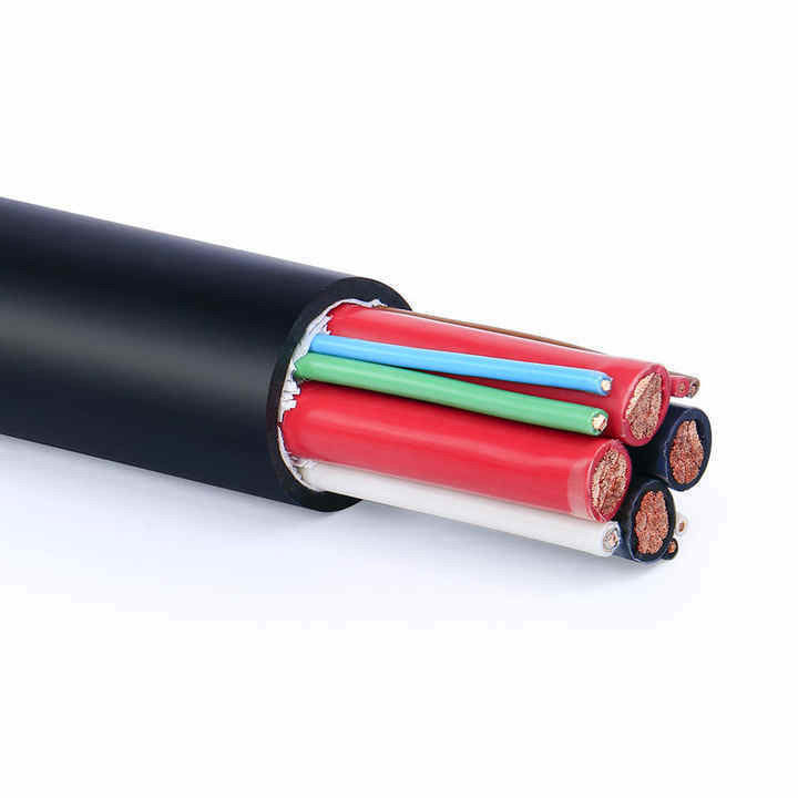 300/500V H05rn-F حبوب التحكم والكهرباء الصناعية المقاومة للزيت معزولة من المطاط والغلاف