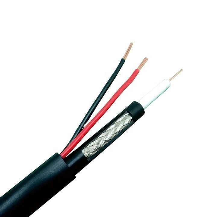 UL1007 30 AWG الطاقة السوداء PVC النحاس الموصل الكهرباء الكهرباء الكوكسيال الكابل الكهربائي