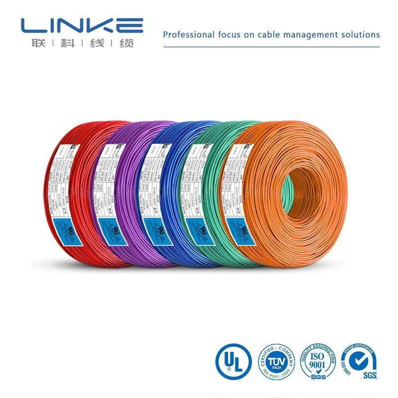 Round Wire PVC Thin-Walled Sheathed Computer Wire UL2095 Cable with Copper Conductor