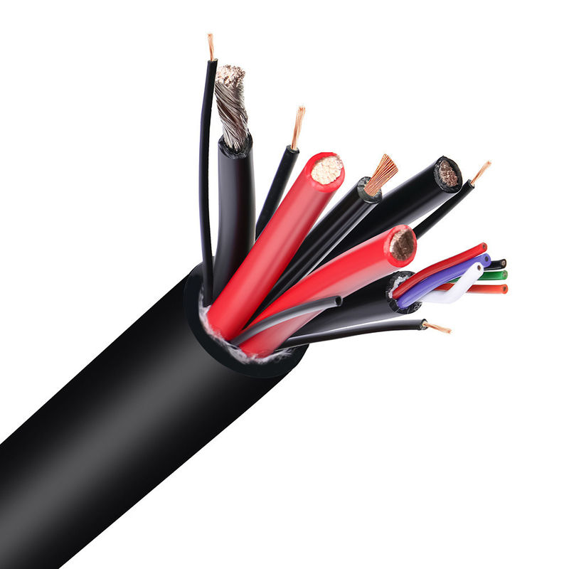 كابل التعدين من المطاط الكهربائي من النواة النحاسية 25mm2 لمصنع الأسماك تحت الماء