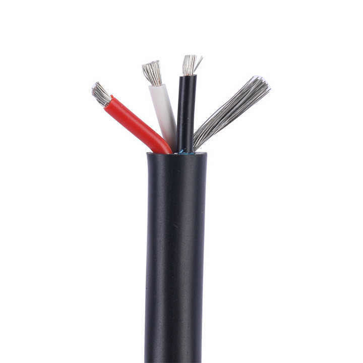 كابل كهربائي تحت الأرض ملفوف بمطاط PVC مرن 0.5mm2 للأداء السلس