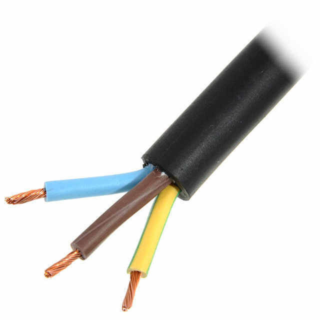 كابل مرن من نوع PVC معزول من أربعة نواة 3 * 6 + 1 * 4 للمعدات الكهربائية المنزلية والصناعية