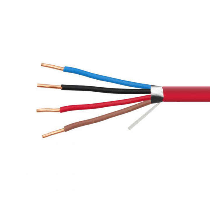 PVC غلاف مقاوم للحريق 2.5mm عازل النحاس عازل الأسلاك للسلامة المنزلية