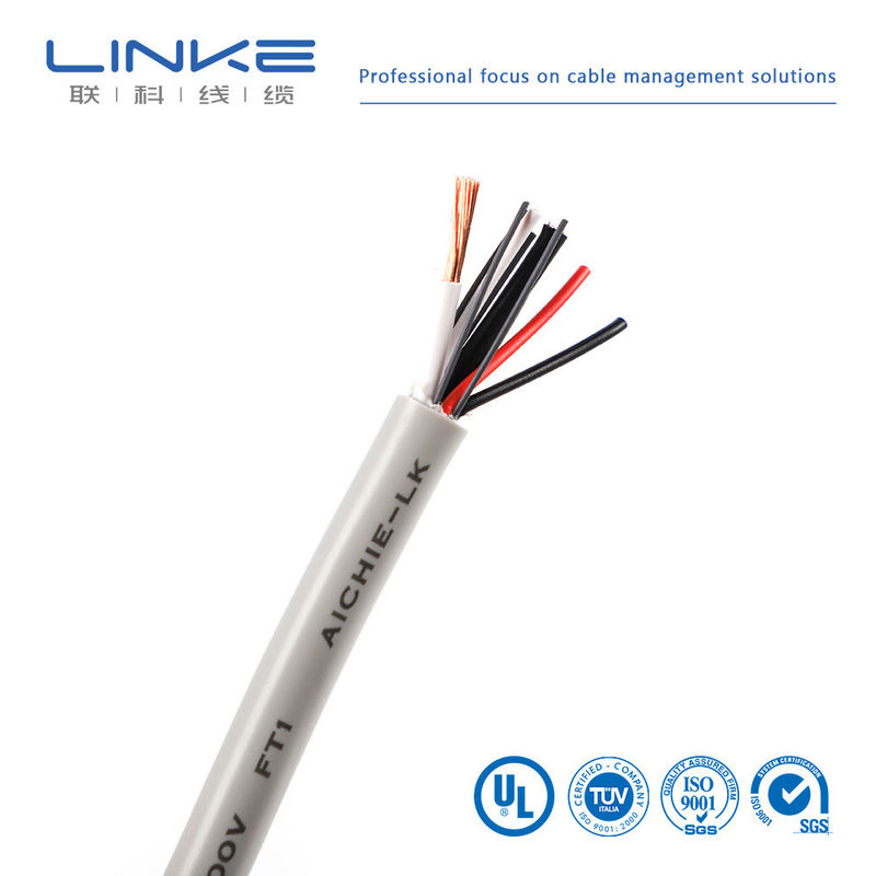 UL 2587 كابل المحرك الكهربائي منخفض الجهد مع عزل FEP و PVC Jacket PVC عازل الأسلاك المقلية