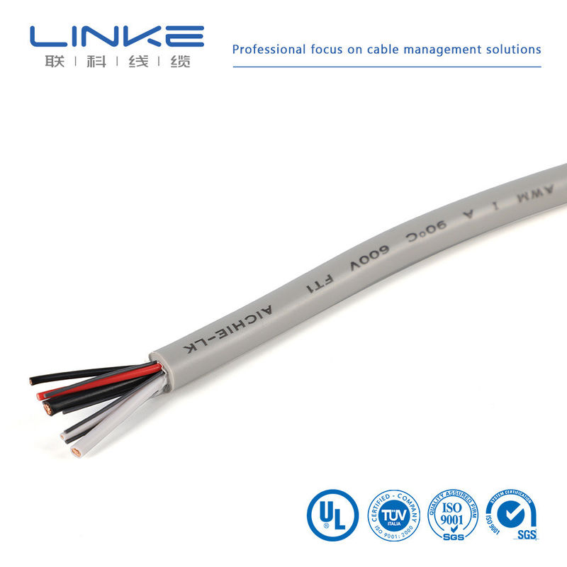 UL 2587 كابل المحرك الكهربائي منخفض الجهد مع عزل FEP و PVC Jacket PVC عازل الأسلاك المقلية