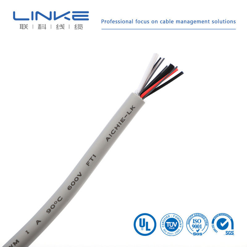 UL 2587 كابل المحرك الكهربائي منخفض الجهد مع عزل FEP و PVC Jacket PVC عازل الأسلاك المقلية