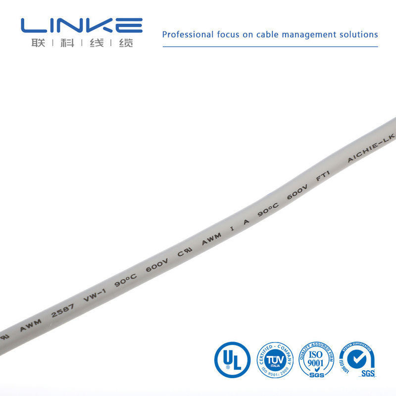 UL 2587 كابل المحرك الكهربائي منخفض الجهد مع عزل FEP و PVC Jacket PVC عازل الأسلاك المقلية