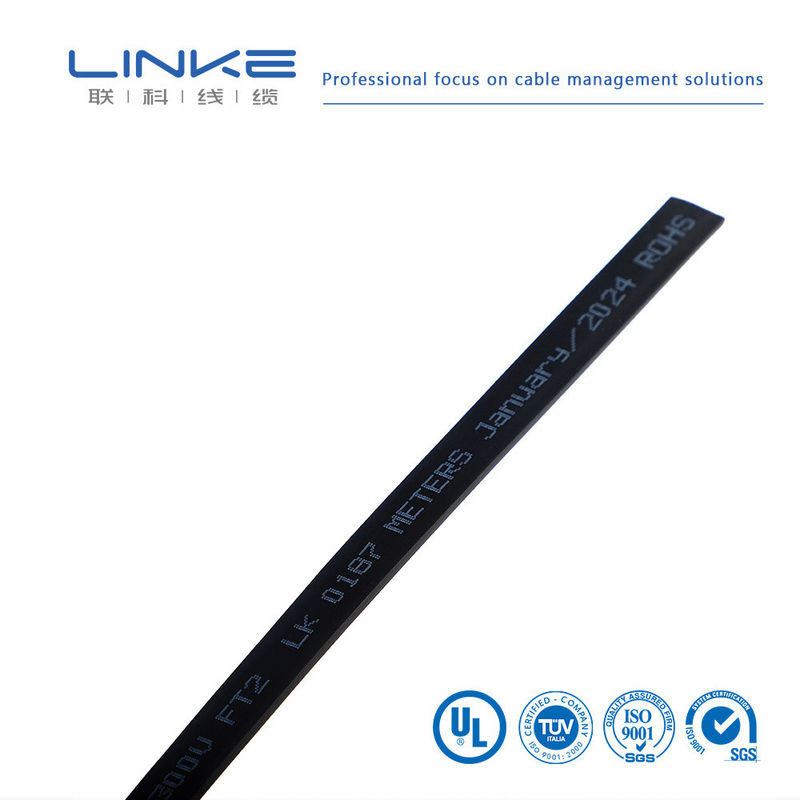 كابل مسطح بغلاف PVC ونواة نحاسية مطلي بالقصدير بجهد 300 فولت للتطبيقات السيارات والصناعية