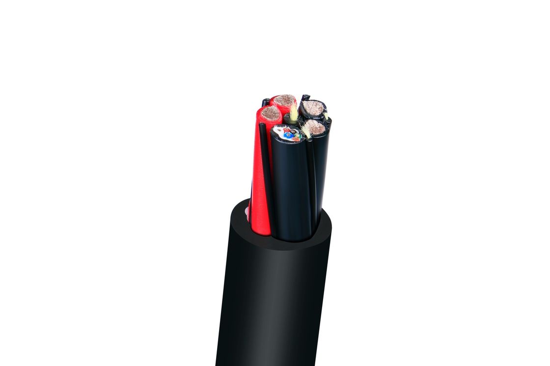 كابل تحت الماء 22AWG مع خيوط مانعة لتسرب المياه وألياف فيكترا لتطبيقات التحكم الصناعي