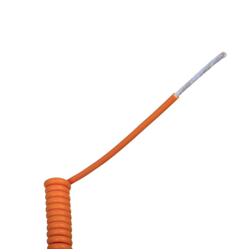 كابل التحكم الصناعي مع أسلاك النحاس المقطعة و PVC/PE/PP/PU/TPE عزل رباعي خط
