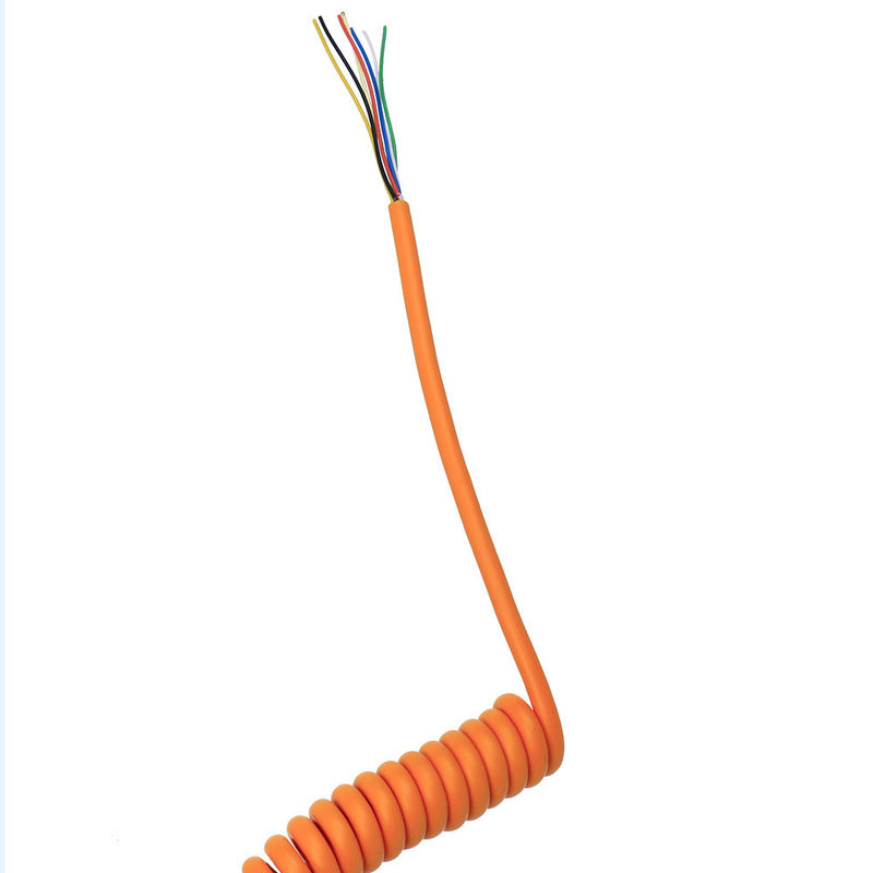 كابل التحكم الصناعي مع أسلاك النحاس المقطعة و PVC/PE/PP/PU/TPE عزل رباعي خط