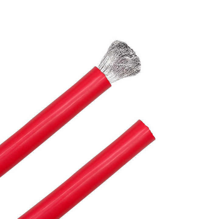 18AWG ارتفاع درجة الحرارة مرنة الرخوة السيليكون الكهربائية السلك مضاد للحريق استخدام بطارية الليثيوم الطاقة الجديدة