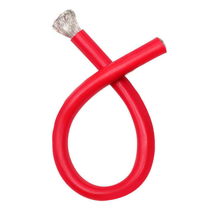 18AWG ارتفاع درجة الحرارة مرنة الرخوة السيليكون الكهربائية السلك مضاد للحريق استخدام بطارية الليثيوم الطاقة الجديدة