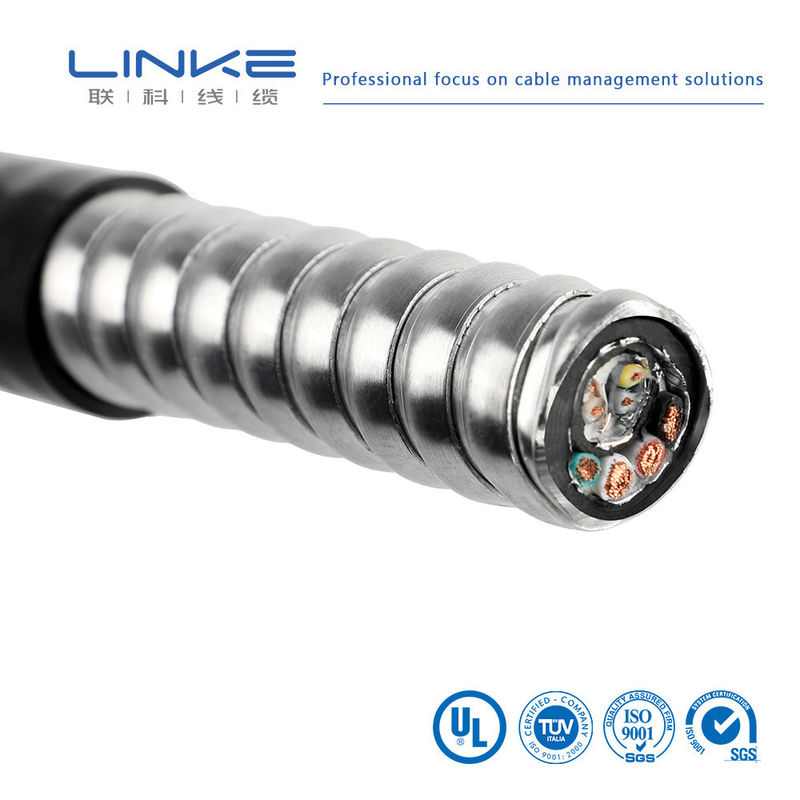 XLPE/PVC/AIA/PVC كابل تحكم مدرع متعدد الموصلات كابل مدرع 600V مع XLPE معزول منخفض الجهد