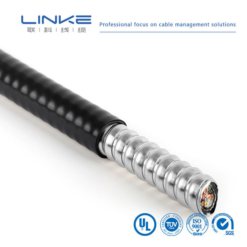 XLPE/PVC/AIA/PVC كابل تحكم مدرع متعدد الموصلات كابل مدرع 600V مع XLPE معزول منخفض الجهد