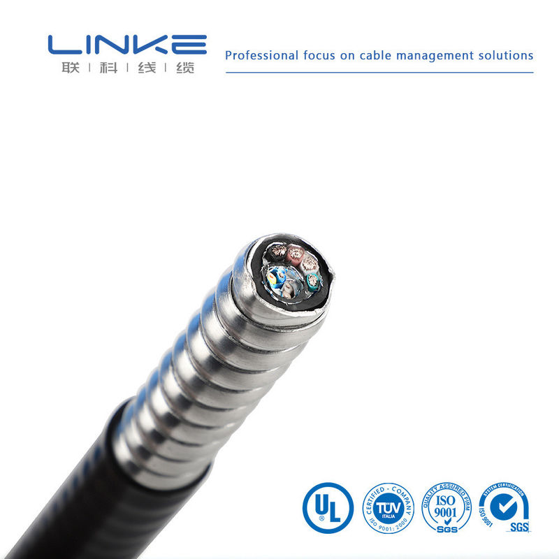 XLPE/PVC/AIA/PVC كابل تحكم مدرع متعدد الموصلات كابل مدرع 600V مع XLPE معزول منخفض الجهد