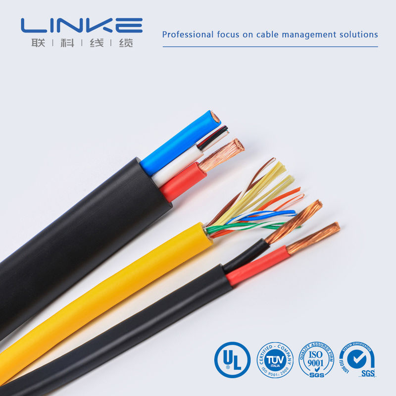 60227 IEC 06 RV كابل التحكم الصناعي الكابل النحاسي المعزول من البفيك 300V/500V