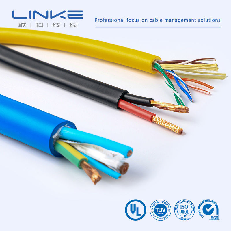 60227 IEC 06 RV كابل التحكم الصناعي الكابل النحاسي المعزول من البفيك 300V/500V