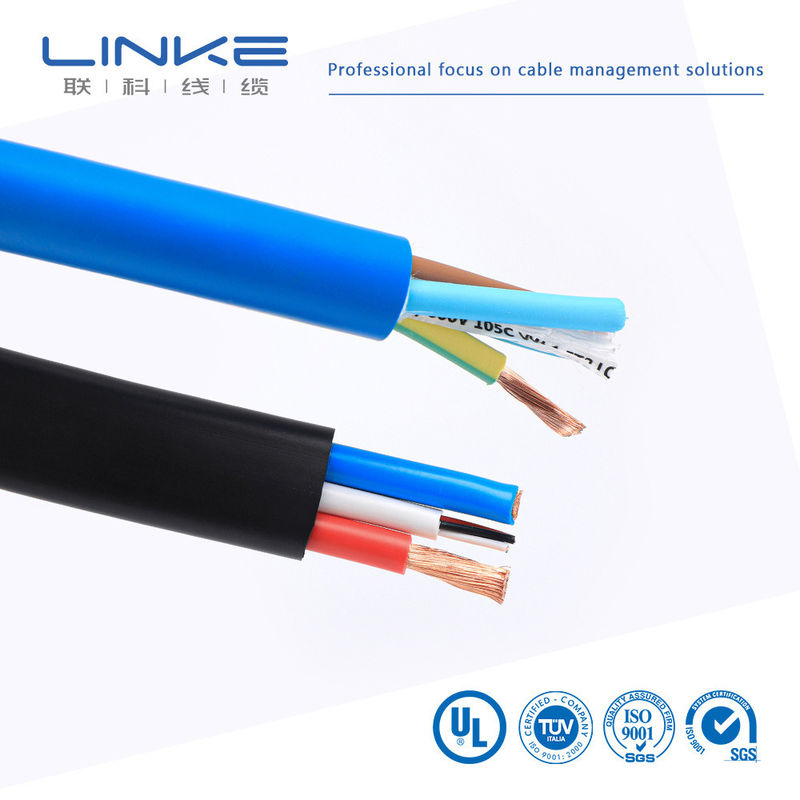 60227 IEC 06 RV كابل التحكم الصناعي الكابل النحاسي المعزول من البفيك 300V/500V