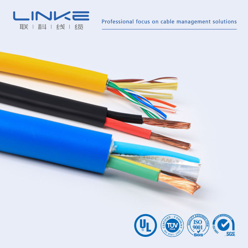 60227 IEC 06 RV كابل التحكم الصناعي الكابل النحاسي المعزول من البفيك 300V/500V