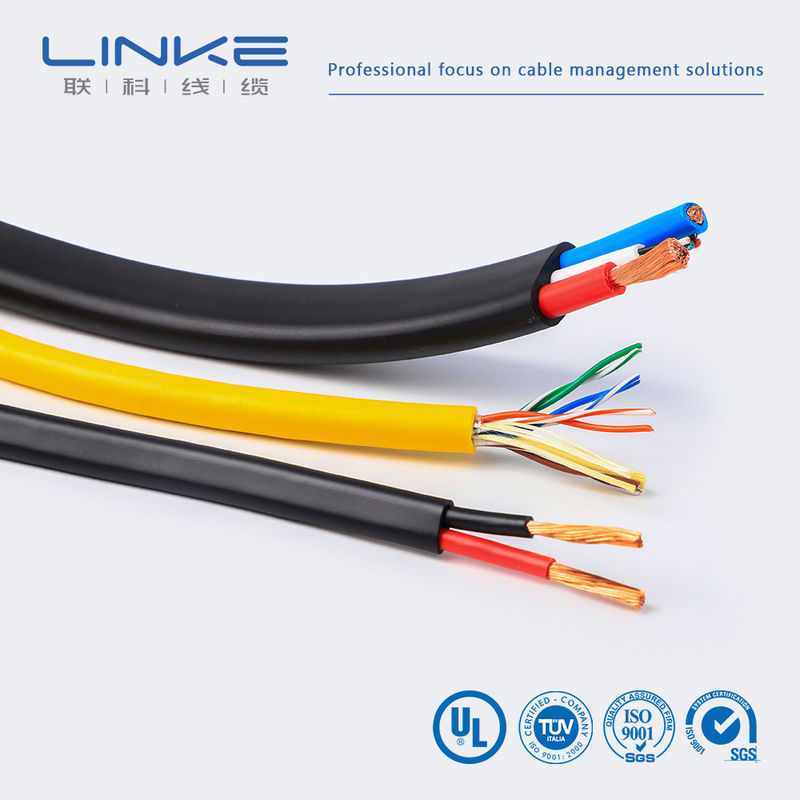 كابل التحكم الصناعي المعزول من سلك النحاس الناعم PVC 60227 IEC 52 53rvv كابل التحكم متعدد النواة