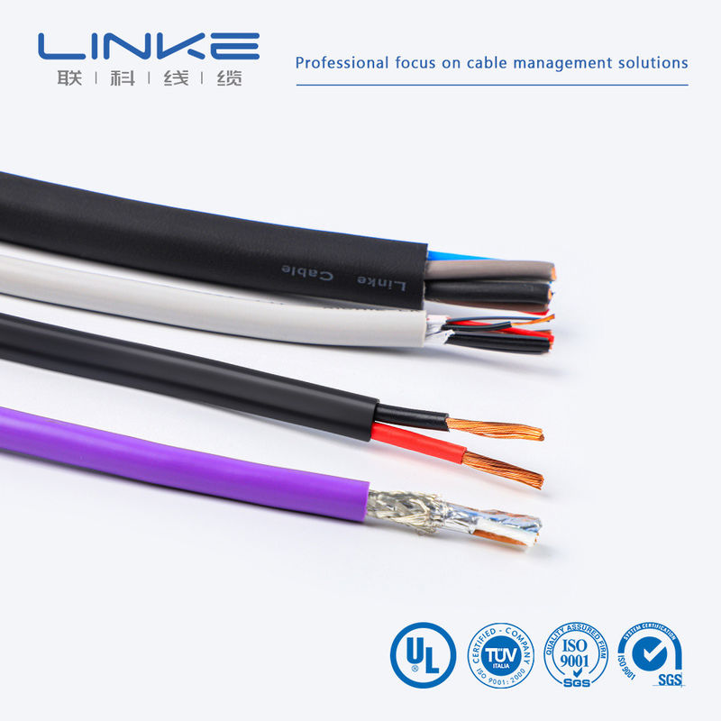 كابل التحكم الصناعي المعزول من سلك النحاس الناعم PVC 60227 IEC 52 53rvv كابل التحكم متعدد النواة