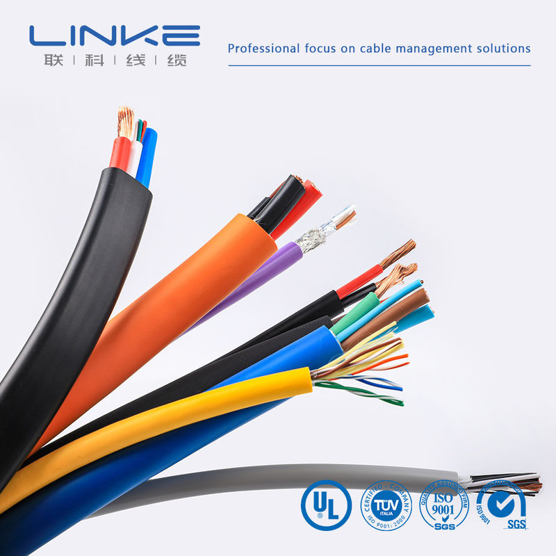 كابل التحكم الصناعي المعزول من سلك النحاس الناعم PVC 60227 IEC 52 53rvv كابل التحكم متعدد النواة