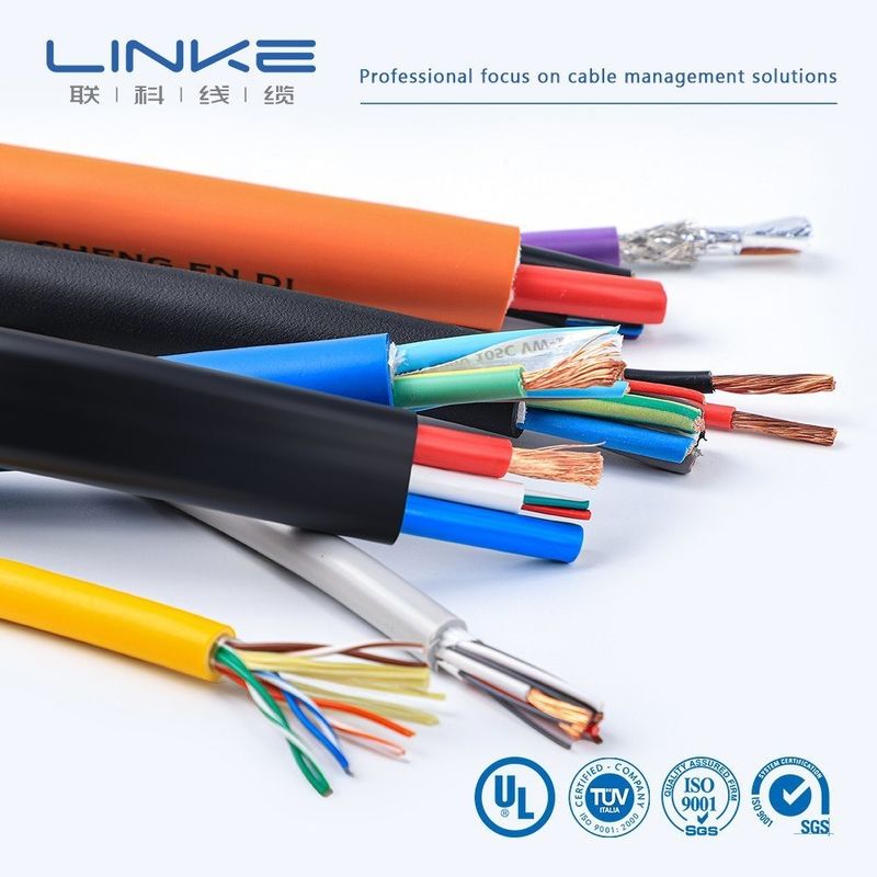 كابل التحكم الصناعي المعزول من سلك النحاس الناعم PVC 60227 IEC 52 53rvv كابل التحكم متعدد النواة